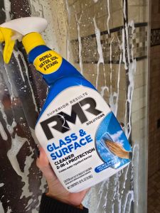 Glass & Surface Cleaner/Repellent + Xtreme Soap Scum Remover, Multi-Surface Cleaning Kit for Bathroom, Tile, Glass, & Surfaces, 2–32 Oz Bottles