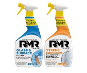 Glass & Surface Cleaner/Repellent + Xtreme Soap Scum Remover, Multi-Surface Cleaning Kit for Bathroom, Tile, Glass, & Surfaces, 2–32 Oz Bottles