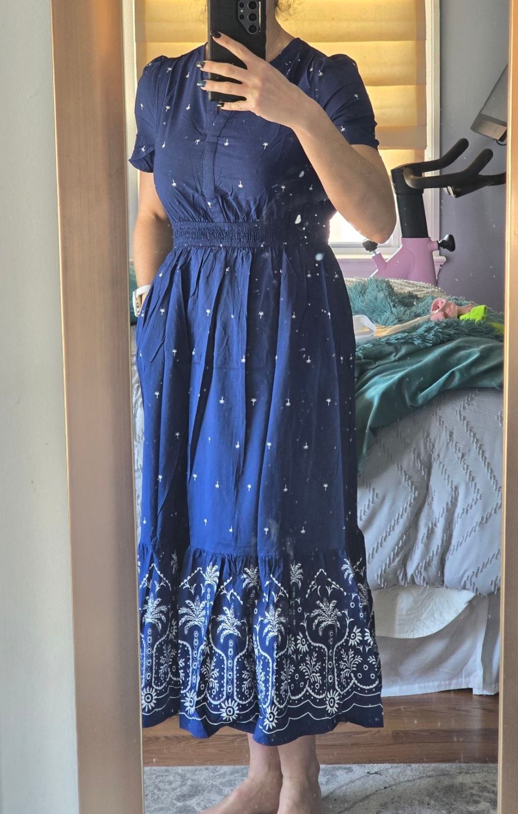 A Feminine Summer Dress That Actually Works on a 5’10” Frame (With&nbsp;Pockets!)